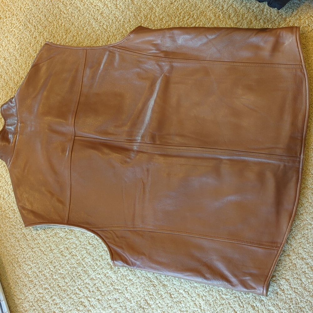 ❤️ Men's leather vest/jacket - Picture 5 of 13